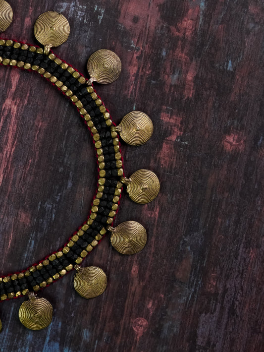 Red And Black Short Neckpiece