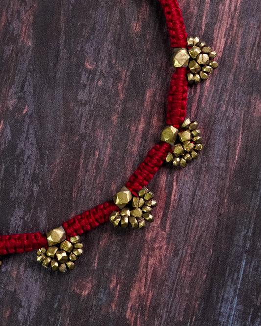 Short Dhokra Neckpiece