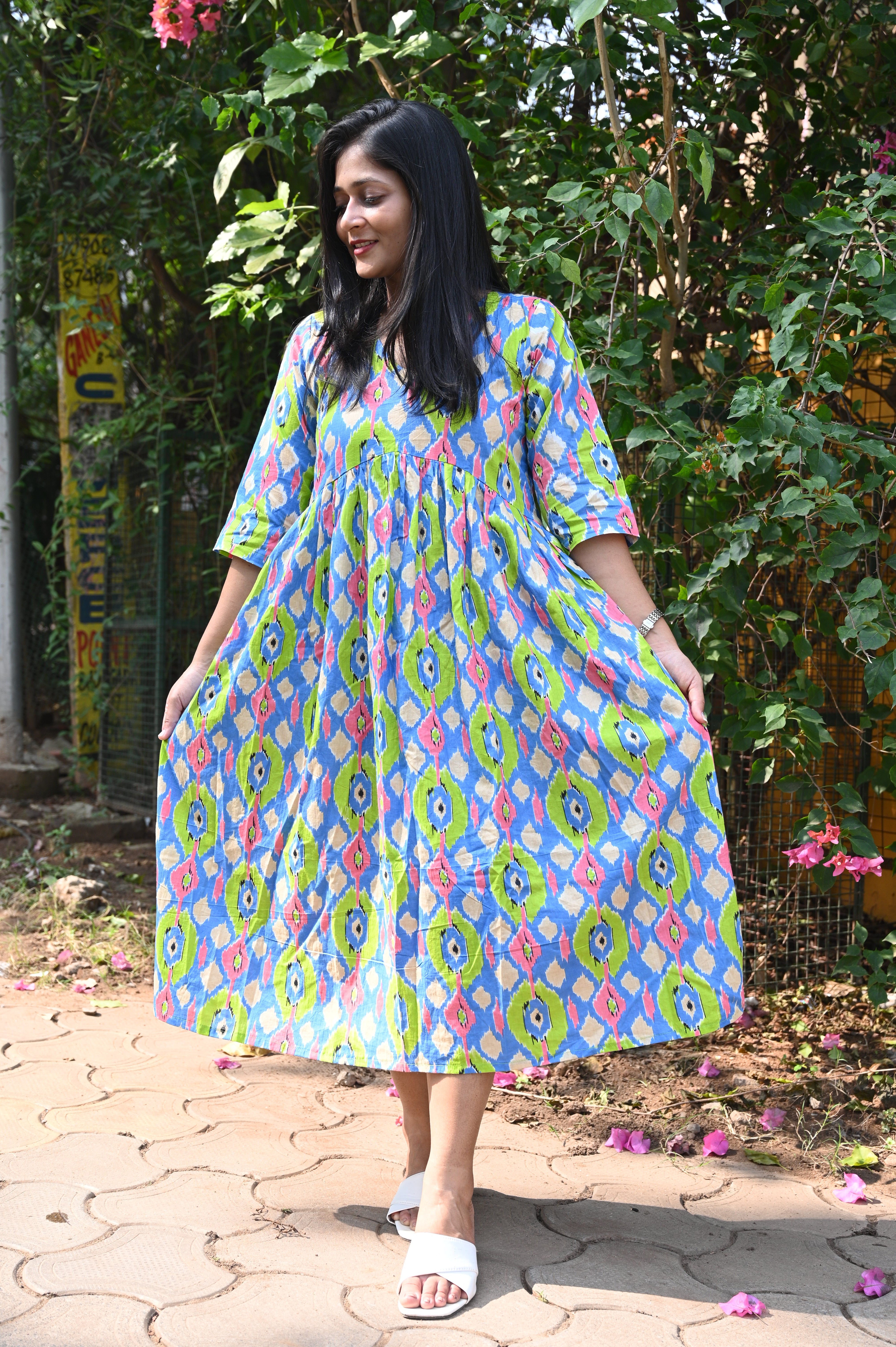 Sundowner flowy dress