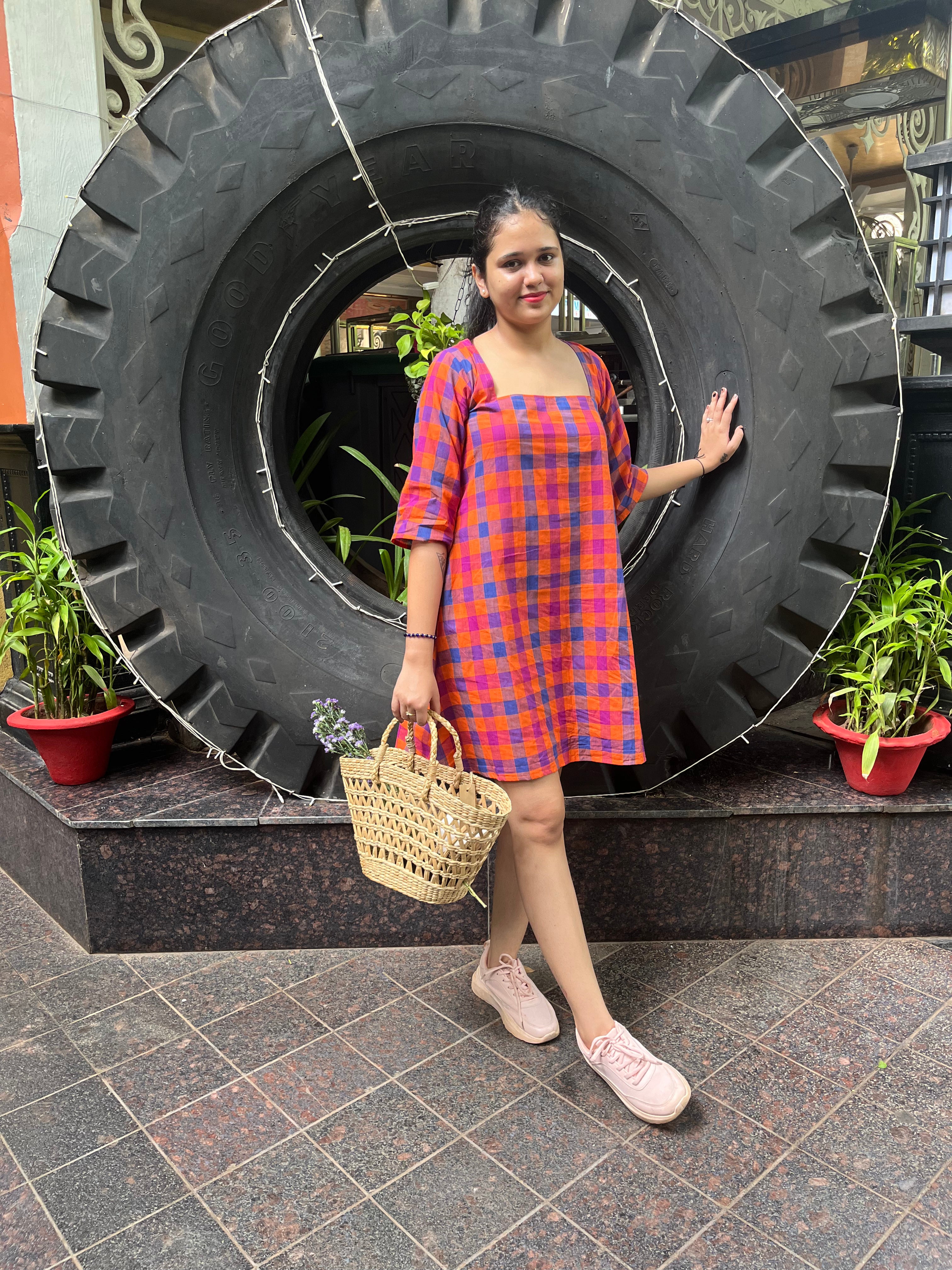 Rangoli Oversized Dress
