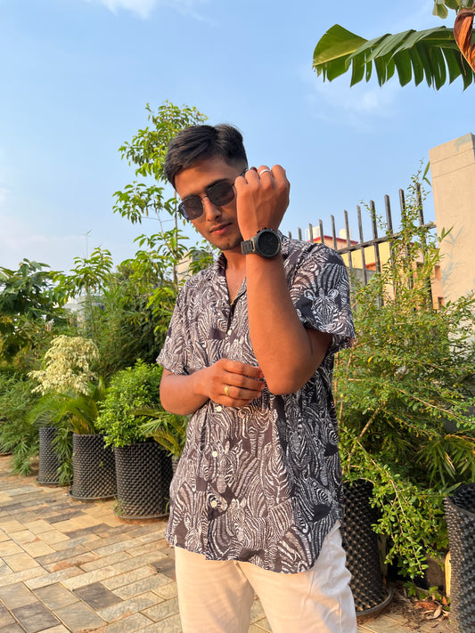 Zebra men's shirt